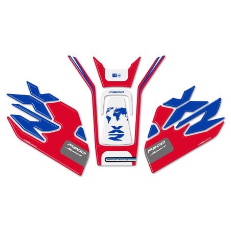 Kit d'autocollants de protection de réservoir de moto compatible avec BMW F 900 XR Sport 2025