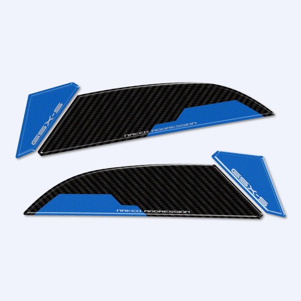 Protectores laterales de depósito Pegatinas compatibles con Suzuki GSX-S 1000 2025-26