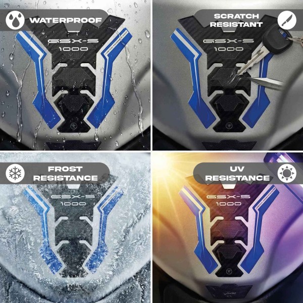 Protector de depósito adhesivo Moto compatible con Suzuki GSX-S 1000 2025-26