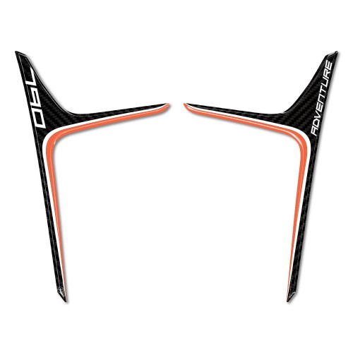                                             Stickers 3D Protège-phares avant compatible avec KTM 790 Adventure
                                          