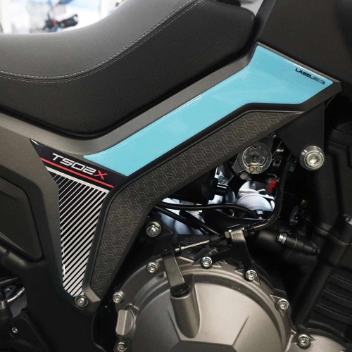 3D Stickers Tank Side Protectors compatible avec Morbidelli T502X 2026