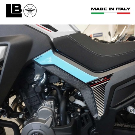 3D Aufkleber Tank Side Protectors kompatibel mit Morbidelli T502X 2026