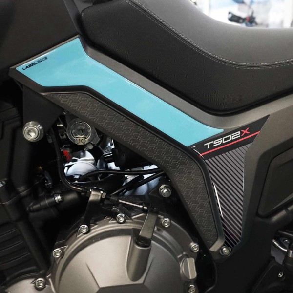 3D Stickers Tank Side Protectors compatible avec Morbidelli T502X 2026