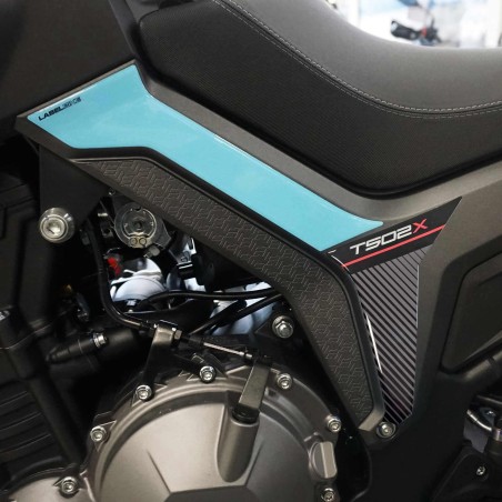 3D Stickers Tank Side Protectors compatible avec Morbidelli T502X 2026
