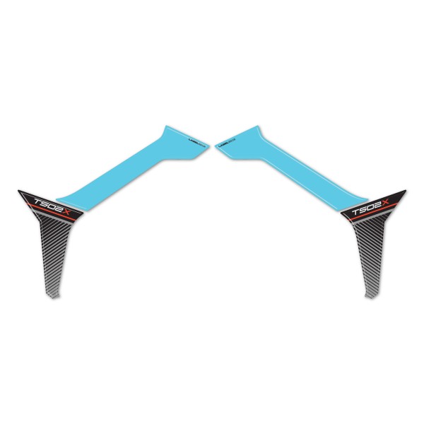 3D Stickers Tank Side Protectors compatible with Morbidelli T502X 2026