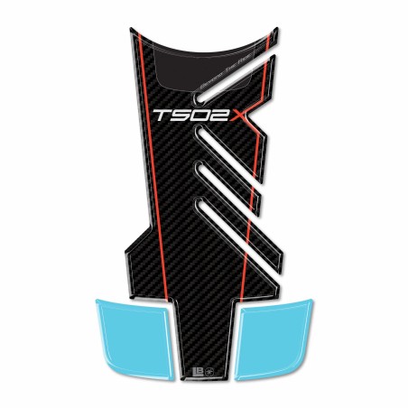 Autocollants 3D Tank Guard compatibles avec Morbidelli T502X 2025-2026