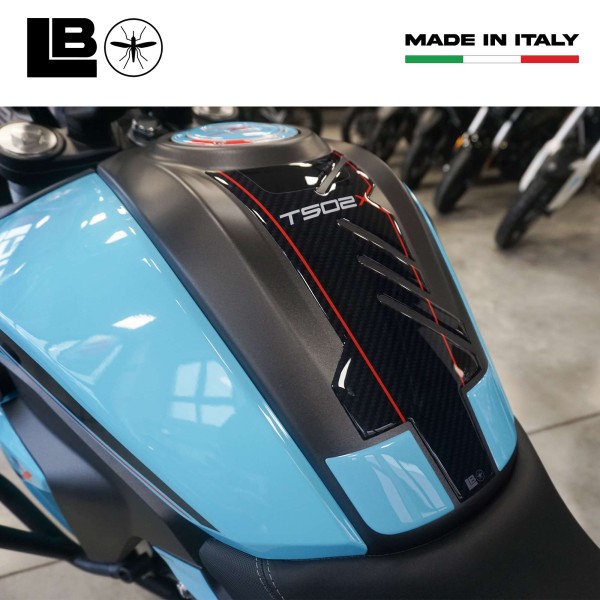 3D Tank Guard Stickers compatible with Morbidelli T502X 2025-2026