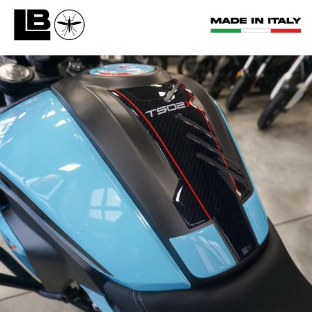 Adesivi 3D Protezione Paraserbatoio compatibili con Morbidelli T502X 2025-2026