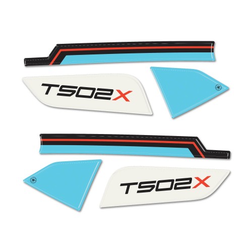                                             3D Stickers Handguards motorbike compatible with Morbidelli T502X 2026
                                          