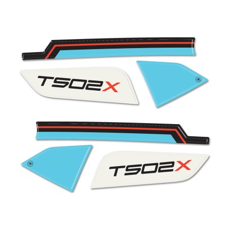 Stickers 3D Protège-mains moto compatible avec Morbidelli T502X 2026