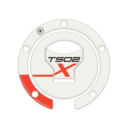 Pegatina 3D Proteccion tapa deposito moto compatible con Morbidelli T502X