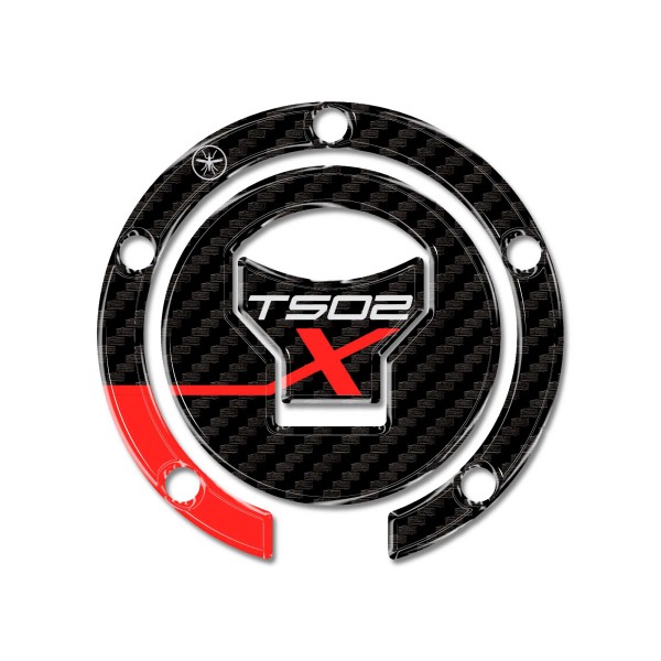 Sticker 3D Tank cap protection motorbike compatible with Morbidelli T502X