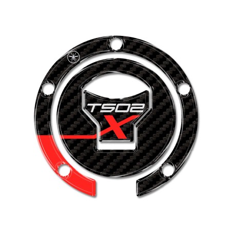 Autocollant 3D Bouchon de réservoir protection moto compatible avec Morbidelli T502X