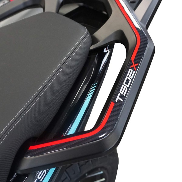 3D Stickers Passenger Handles compatible with Morbidelli T502X 2026