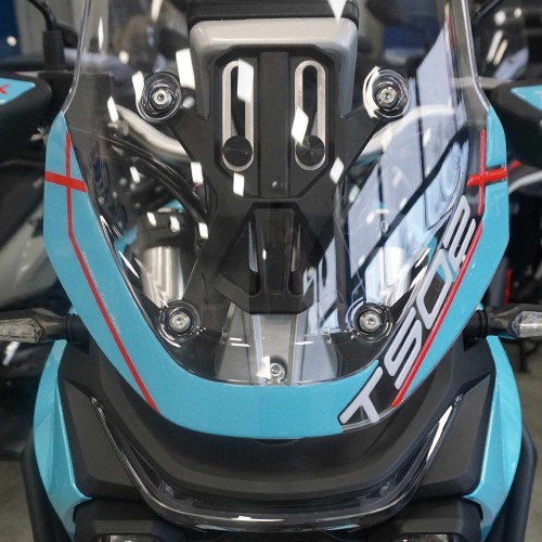 3D Aufkleber Frontkuppelschutz Motorrad kompatibel mit Morbidelli T502X