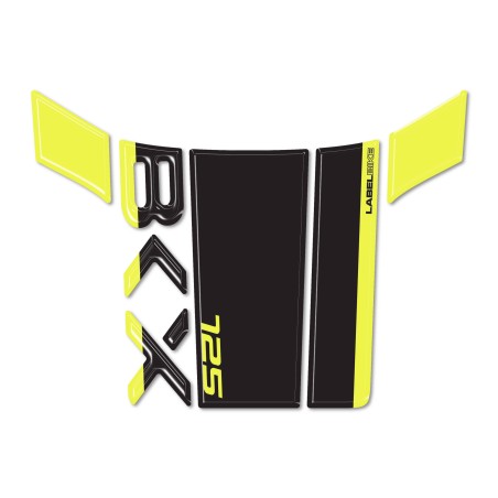 Adhesive resin gel 3D Motorcycle Tank Guard compatible with Benelli BKX 125 125s