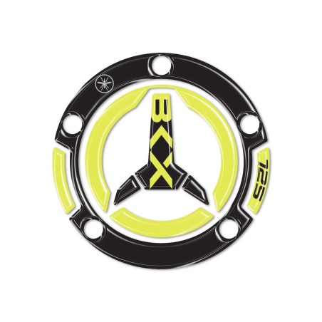 Adhesive resin gel 3D Tank cap motorbike compatible with Benelli BKX 125 125s