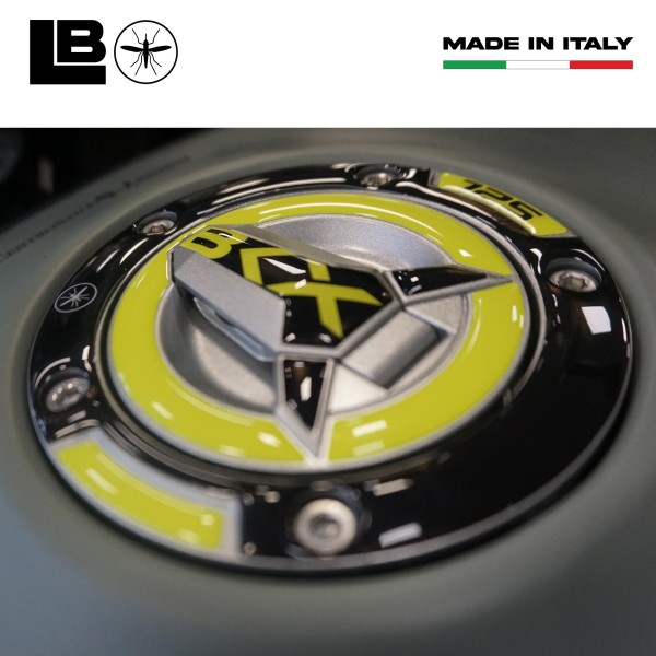 Adhesive resin gel 3D Tank cap motorbike compatible with Benelli BKX 125 125s