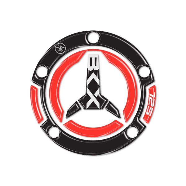 Adesivo resina gel 3D Tappo Serbatoio moto compatibile con Benelli BKX 125 125s