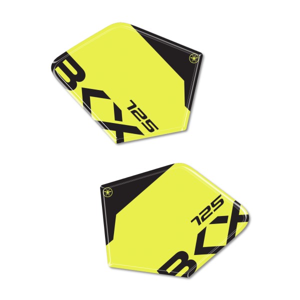 Pegatinas 3D Gel Protectores 3D Protectores de talón moto compatible con Benelli BKX 125 125s