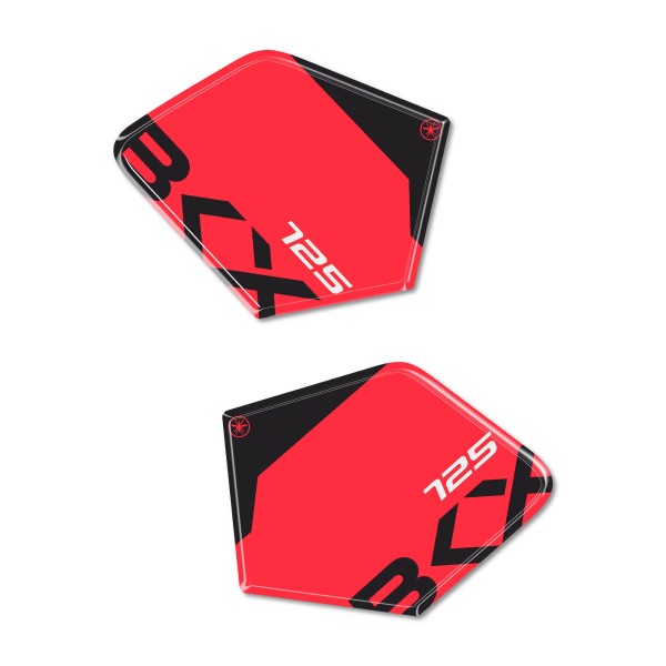Pegatinas 3D Gel Protectores 3D Protectores de talón moto compatible con Benelli BKX 125 125s