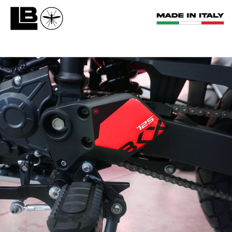 3D Gel Aufkleber 3D Protektoren Fersenschützer Motorrad kompatibel mit Benelli BKX 125 125s