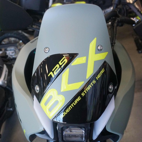 Klebeharz Gel 3D Displayschutzfolie Motorrad kompatibel mit Benelli BKX 125