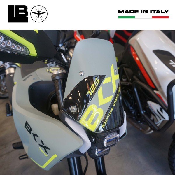 Adhesive resin gel 3D Screen protector motorbike compatible with Benelli BKX 125