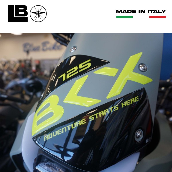 Adesivo resina gel 3D Protezione Cupolino moto compatibile con Benelli BKX 125