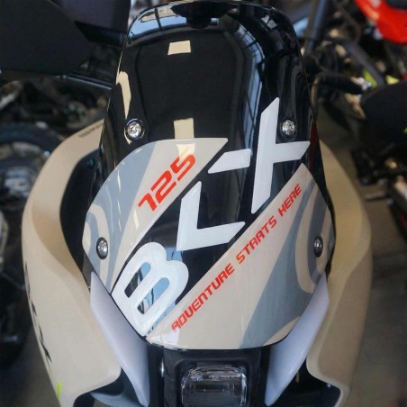 Gel de resina adhesiva 3D Protector de pantalla moto compatible con Benelli BKX 125