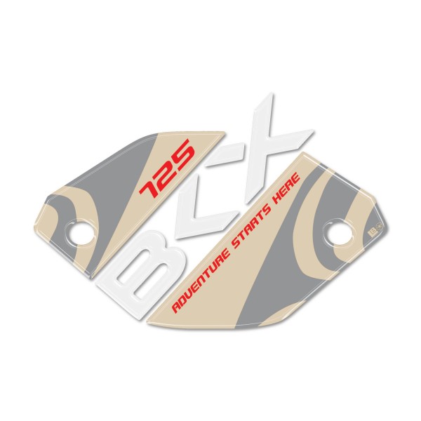 Adesivo resina gel 3D Protezione Cupolino moto compatibile con Benelli BKX 125