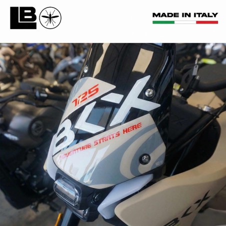 Gel de resina adhesiva 3D Protector de pantalla moto compatible con Benelli BKX 125