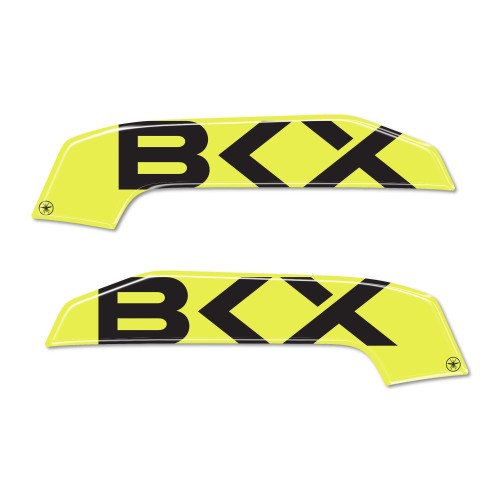                                             3D Gel Resina Pegatinas 3D Guardamanos moto compatible con Benelli BKX 125
                                          