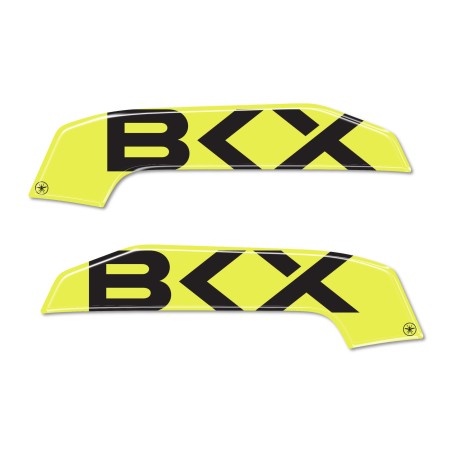 Αυτοκόλλητα 3D Gel Resin Αυτοκόλλητα 3D Handguards μοτοσικλέτας συμβατά με Benelli BKX 125