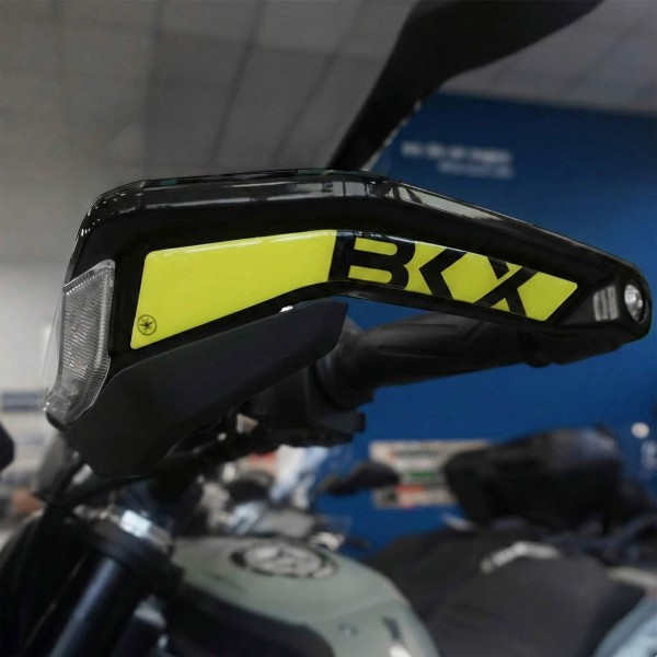 3D-Klebeharz-beschichtete Motorrad-Handschützer kompatibel mit Benelli BKX 125s