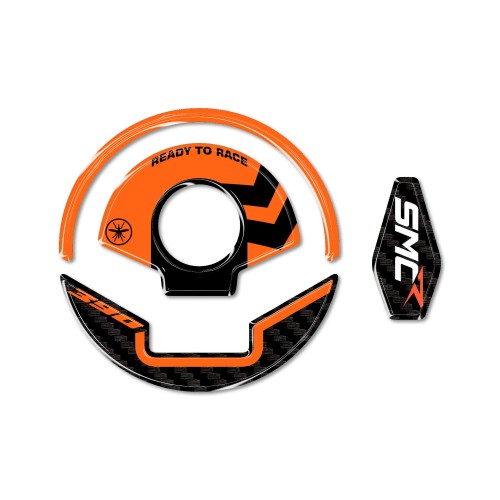                                             Protector de depósito adhesivo 3D compatible con KTM 390 SMC R 2025-2026
                                          