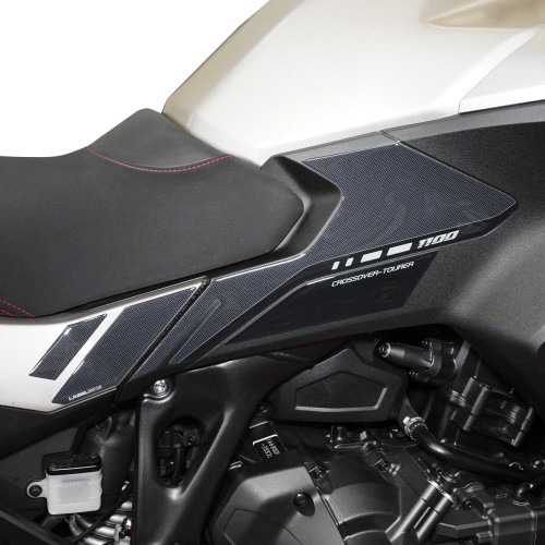 Protectores laterales de depósito adhesivos 3D compatibles con Honda Nt1100 2025-2026