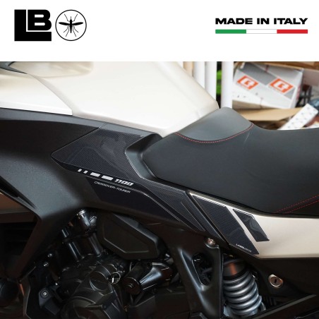 Protezioni laterali serbatoio Adesivi 3D compatibili con Honda Nt1100 2025-2026