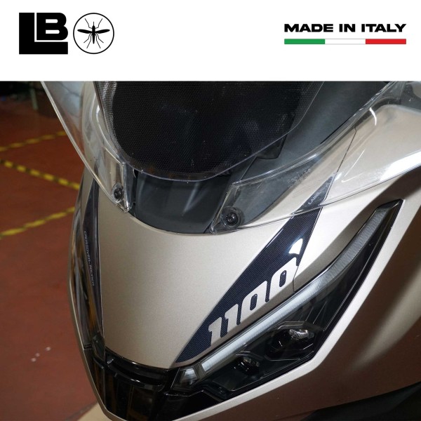 Adesivi Resinati 3D muso Frontale moto compatibili con Honda Nt1100 2025-2026