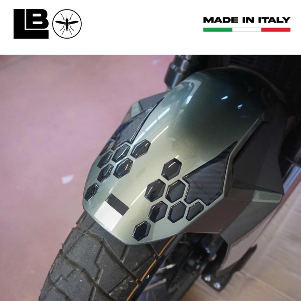 3D Stickers Central Fender Protectors compatible with Zontes 368G 2025