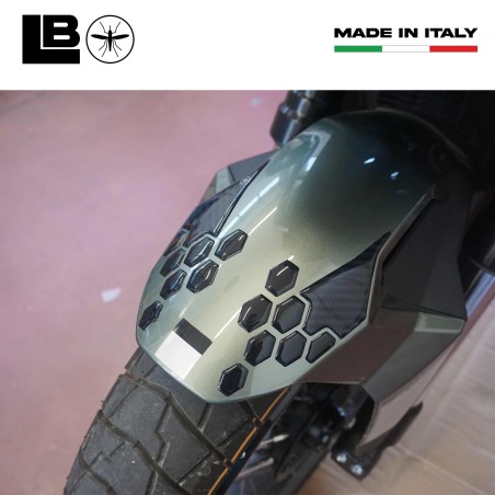 3D Aufkleber Zentraler Kotflügelschutz kompatibel mit Zontes 368G 2025