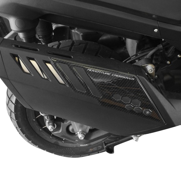 Gel adhésif 3D Protection silencieux Scooter compatible avec Zontes 368G 2025