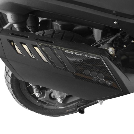 Adesivo Gel 3D Protezione Marmitta Scooter compatibile con Zontes 368G 2025