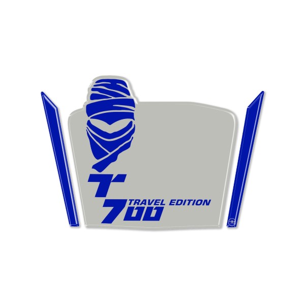 Pegatina 3D protector de parabrisas compatible con Yamaha Tenere 700 2019-2022