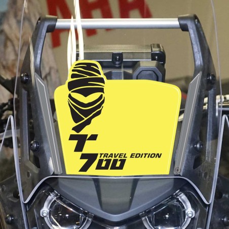 Sticker 3D Windshield protector compatible with Yamaha Tenere 700 2019-2022