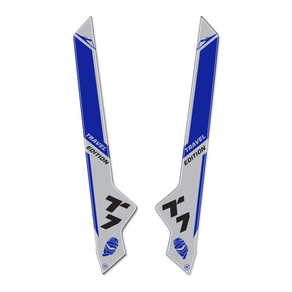 3D Stickers Protecteurs de tige de selle compatibles avec les motos Yamaha Tenere 700 2019-2022.