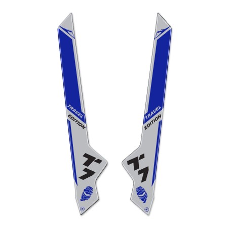 3D Stickers Protecteurs de tige de selle compatibles avec les motos Yamaha Tenere 700 2019-2022.