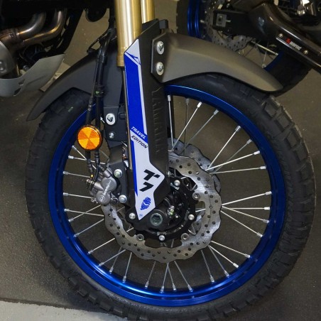 Protectores de tija adhesivos 3D compatibles con motos Yamaha Tenere 700 2019-2022.