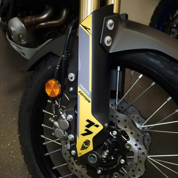 Adesivi 3D Protezioni Parasteli compatibili con moto Yamaha Tenere 700 2019-2022