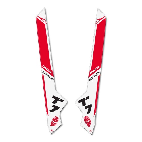                                             3D Stickers Protecteurs de tige de selle compatibles avec les motos Yamaha Tenere 700 2019-2022.
                                          